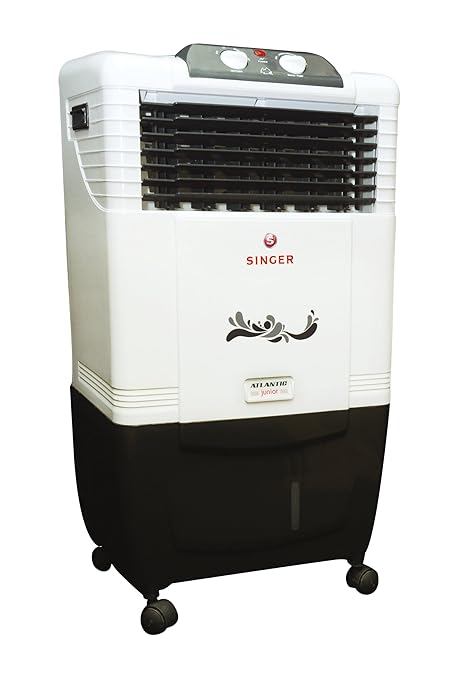 Singer Atlantic Junior 30-Litre Personal Cooler (White/Black)