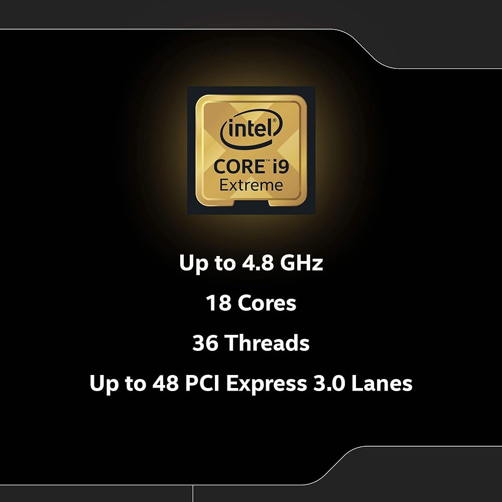 Intel Core i9-10980XE, 18 Cores & 16 Threads Turbo Unlocked X-Series Desktop Processor thumbnail 3