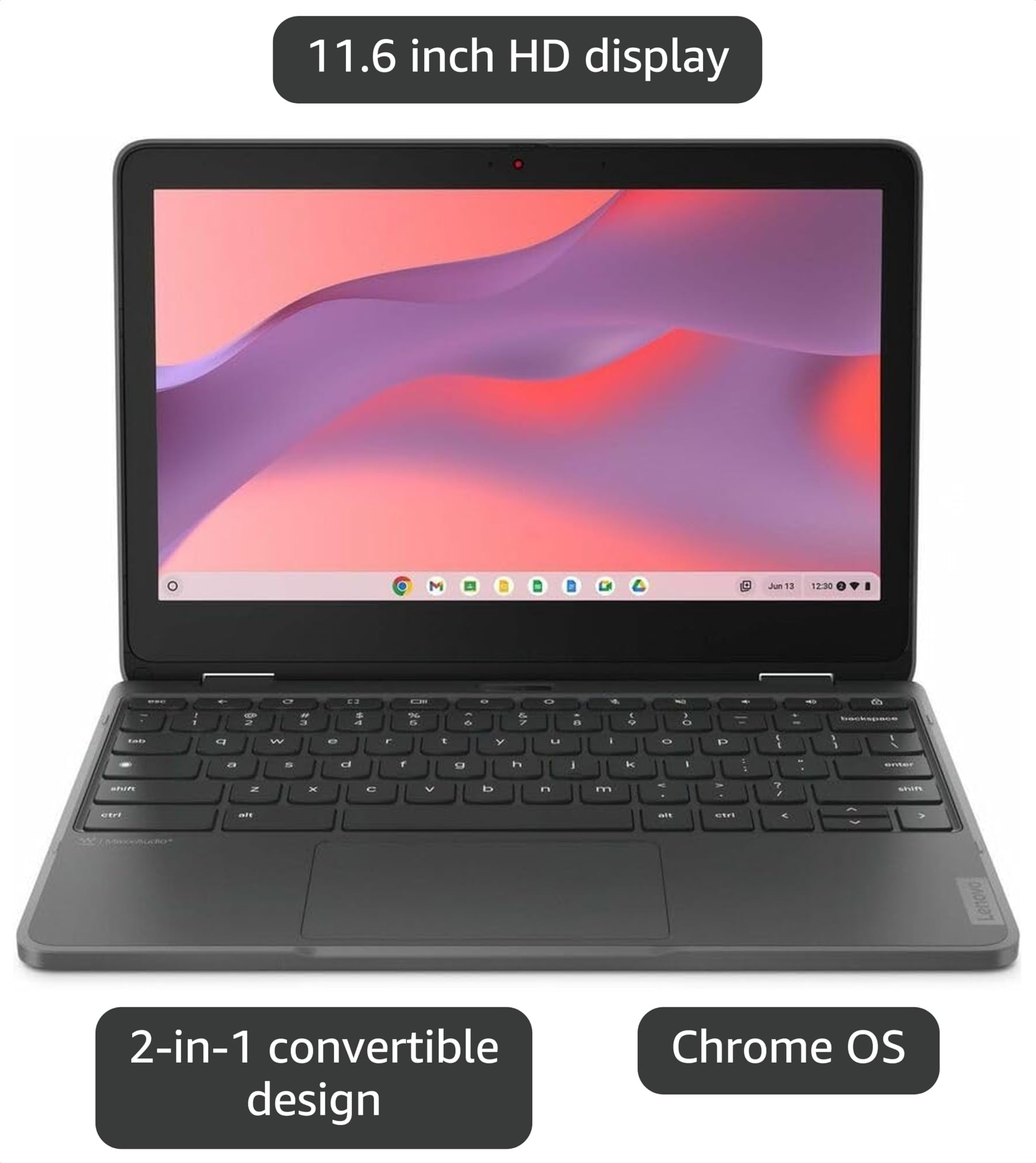Amazon.com: Lenovo 300e Yoga Chromebook Gen 4 82W2002KUS 11.6