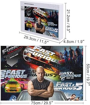 ワイルドスピード　ジグソーパズル　コンプリート全部セット　貴重 Amazon.co.jp: ワイルドスピード ジグソーパズル 1000ピース 子供向け