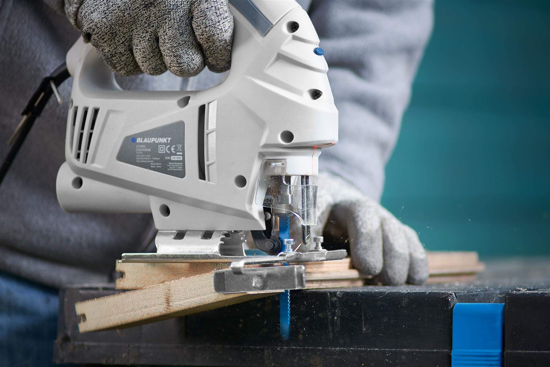 Blaupunkt Electric Jigsaw JZ3000710W Motor Variable Speed 3