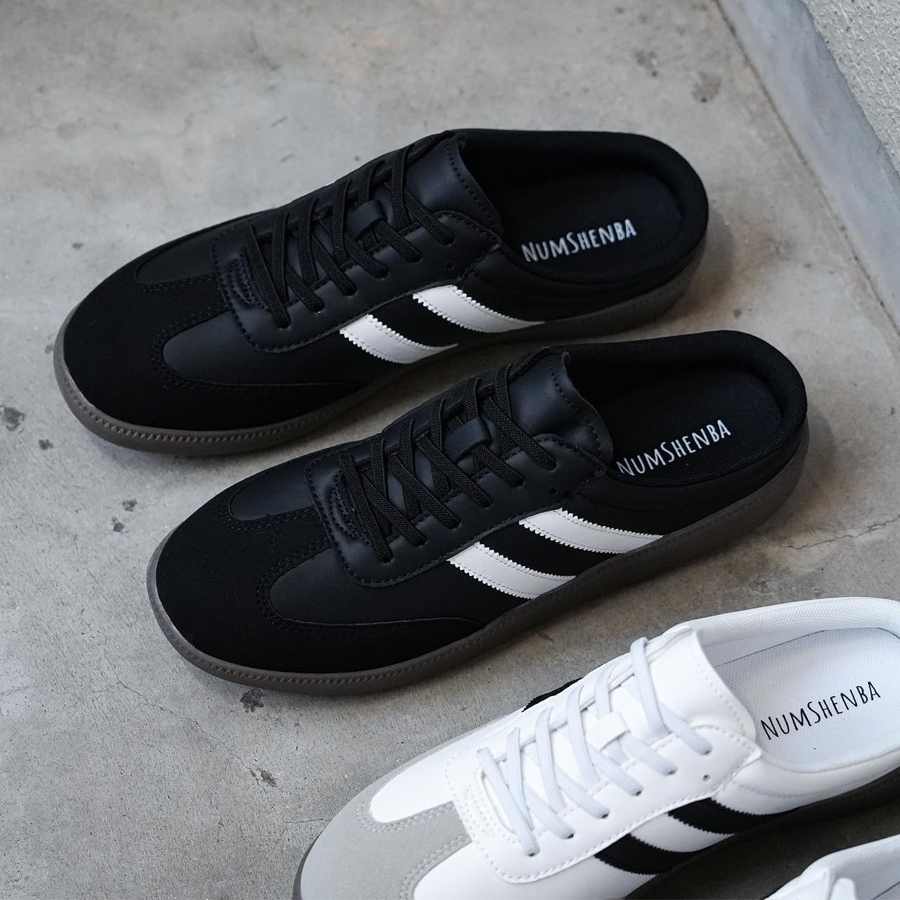 Amazon | [NUMSHENBA] サンダル メンズ スニーカー サボサンダル