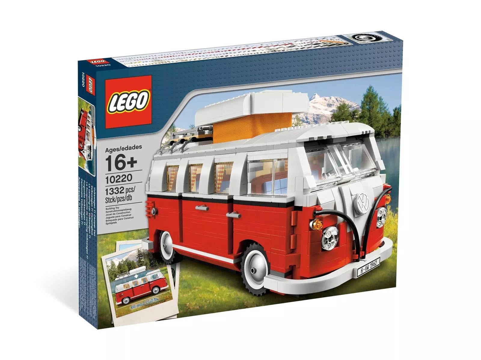 Amazon.co.jp: Lego レゴフォルクスワーゲンT1 キャンピングカーヴァン 