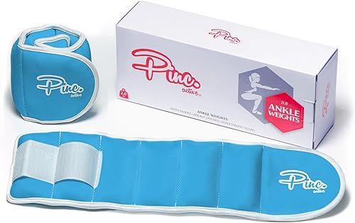 Miniatura 9 de HEALTHYMODELLIFE Juego de pesas de tobillo - 0.5 libras, 1 libra, 2 libras, 3 libras, 4 libras, 5 libras, 8 libras y juegos ajustables - para