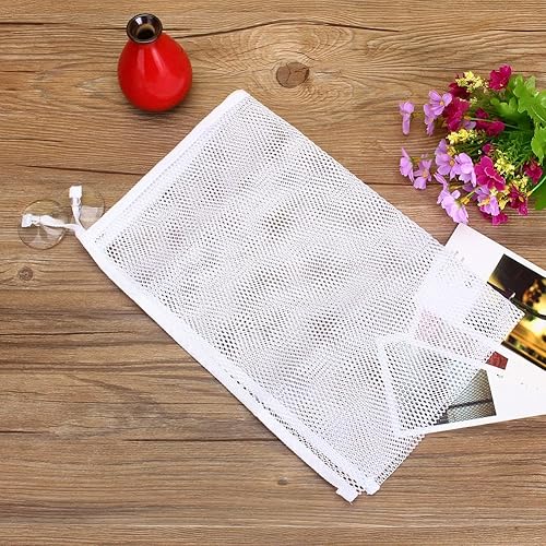 Miniatura 2 de Soporte de malla colgante para juguetes, organizador de juguetes de baño de malla, organizador de juguetes de baño para bebés, estas bolsas de red