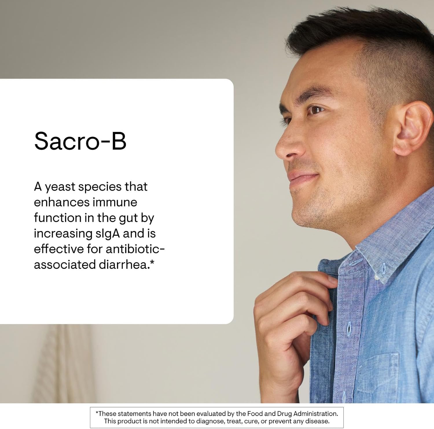 THORNE - Sacro-B Probiotic - Support Gut Health, Immune Function & Constipation Relief Probiotics* - Gluten-Free Health Support* - 60 Capsules - Image 3