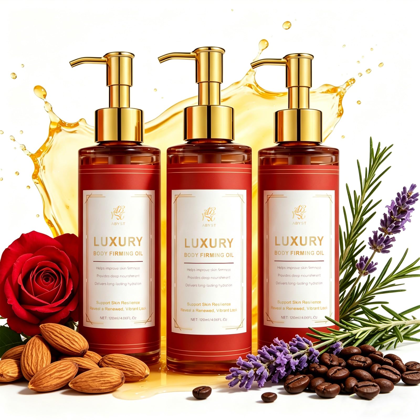 Body Firming Oil - Toning, Tightening and Hydrating Skin Treatment
