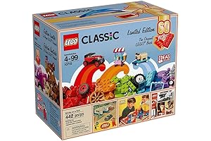 LEGO Bundle Set 10712 10715 60th Anniversary Classic Bricks on a Roll