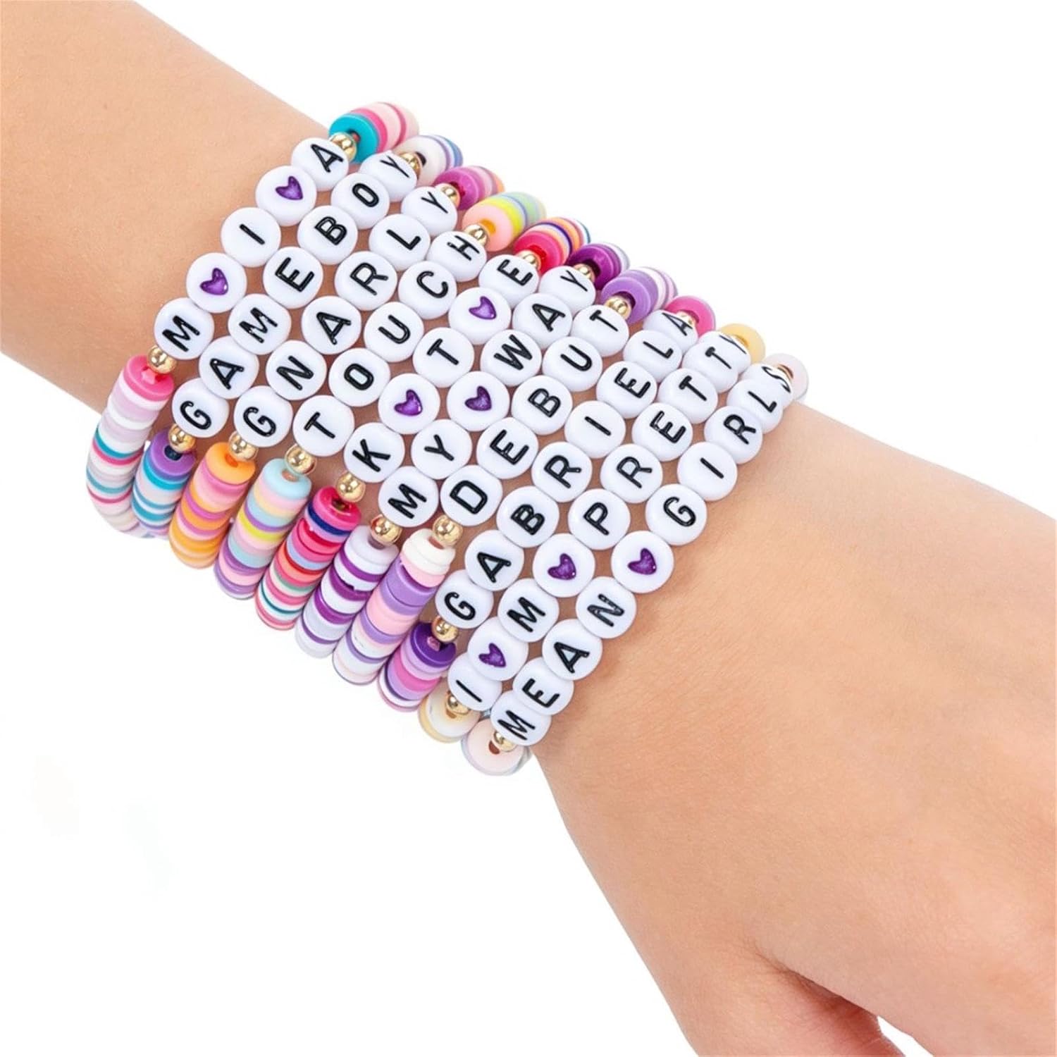 for 10Pcs K-pop Merch Friendship Bracelets Set for Women Fans