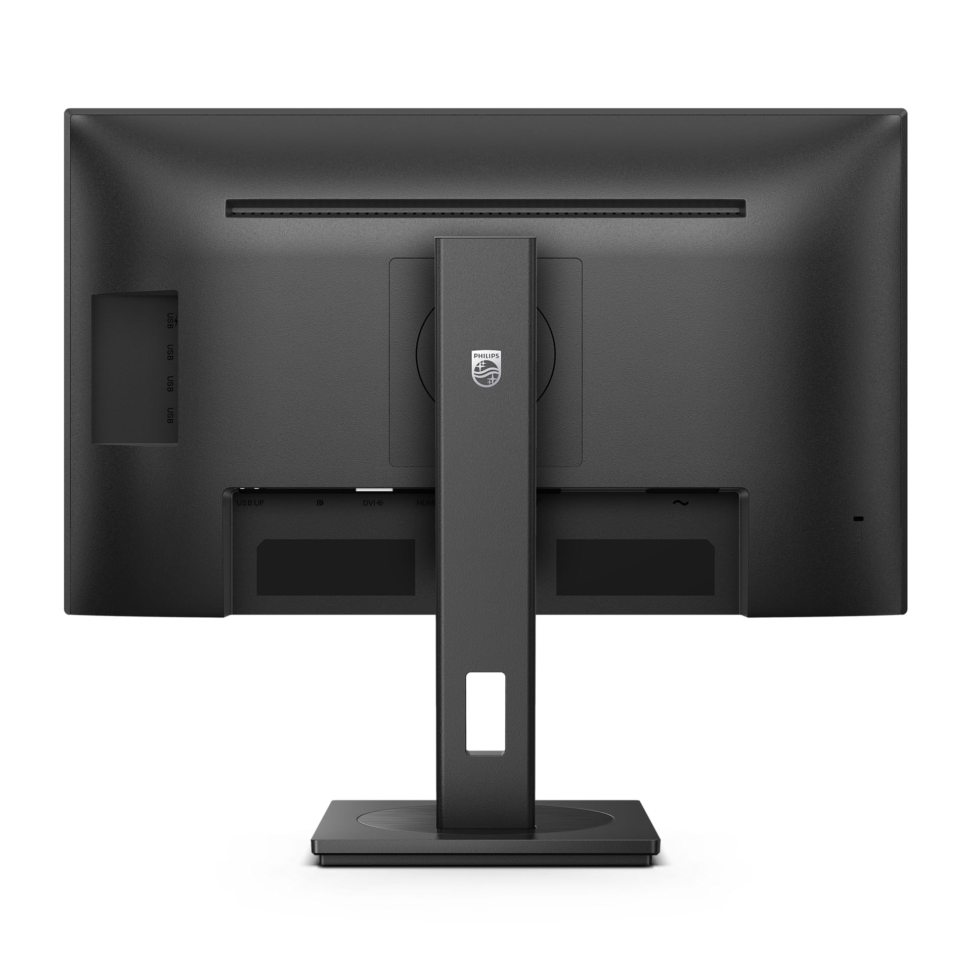 Philips 242S9JML - 24 Zoll Full HD Monitor, höhenverstellbar, Laustprecher (1920x1080, 75 Hz, VGA, DVI, HDMI, DisplayPort, USB Hub) schwarz