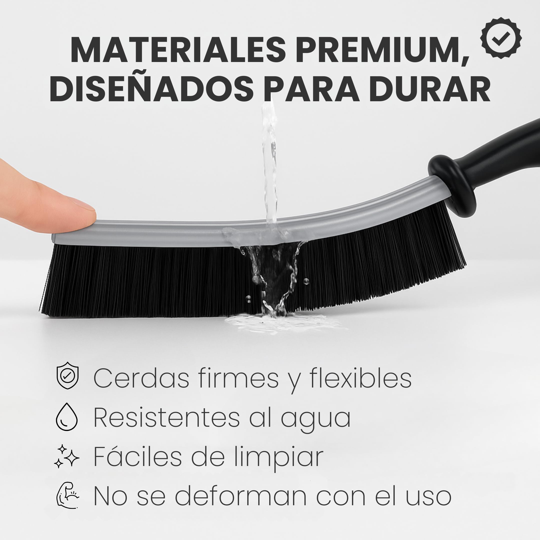 Cepillo Juntas Limpieza Hogar Pack 6, Cepillo Limpia Juntas y Grietas con Cerdas Duras, para Azulejos, Ranuras, Baño, Cocina y Esquinas | HKaizen