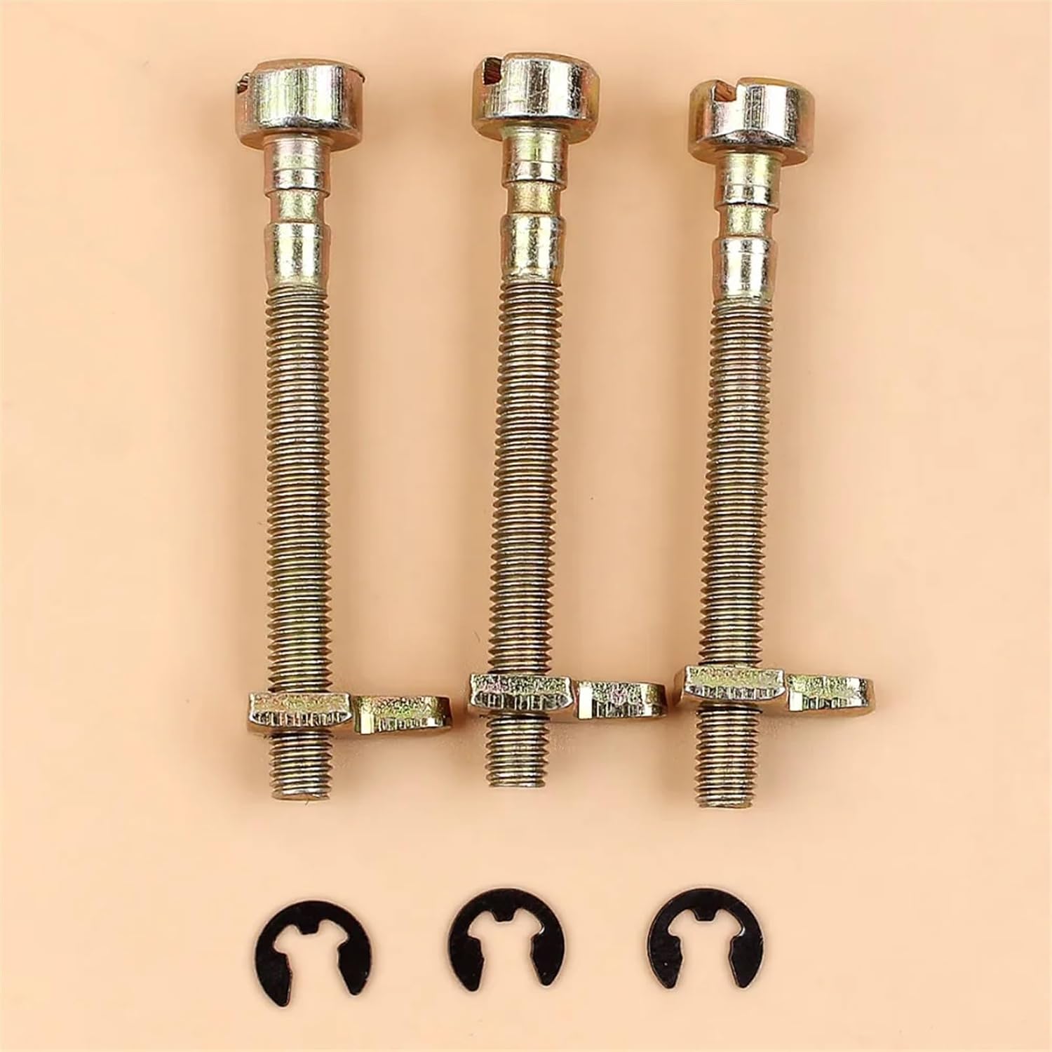 3Pcs Chain Tensioner Adjuster Screw Compatible with 335 338 435 436 438 440 441 442 444 Chainsaw Replacement Parts