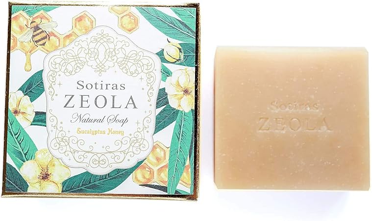 Amazon Sotiras Zeola ナチュラルソープ 洗顔用 ユーカリハニー 天然 ゼオライト 固形石鹸 ユーカリ ハチミツ 人気 毛穴 化粧品 無添加 保湿成分 ヒアルロン酸 コラーゲン 枠練り石鹸 ランキング 汗 臭いケア 香り 美肌 Sotiras Zeola ソティラスゼオラ 洗顔 Amazon Sotiras Zeola ナチュラルソープ 洗顔用 ユーカリハニー 天然 ゼオライト 固形石鹸 ユーカリ ハチミツ 人気 毛穴 化粧品 無添加 保湿成分 ヒアルロン酸 コラーゲン 枠練り石鹸 ランキング 汗 臭いケア 香り 美肌 Sotiras Zeola ソティラスゼオラ 洗顔