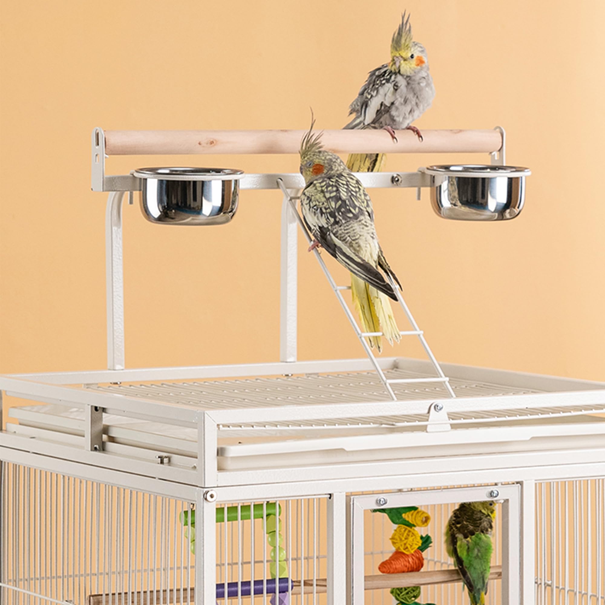 Amazon | 特大鳥かご インタラクティブなプラットフォームを備えた Amazon | 特大鳥かご インタラクティブなプラットフォームを備えた