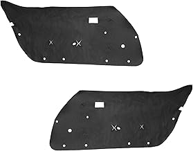 1968–1982 Corvette Door Panel Sound Barrier Set Ensolite Foam 1/8" Noise Dampening Kit