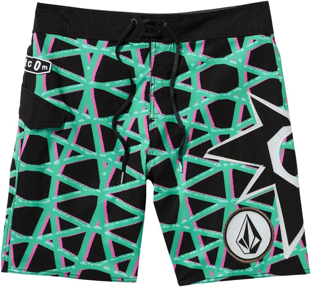 Volcom St4r G4zer Mod 20 Boardshorts - Black