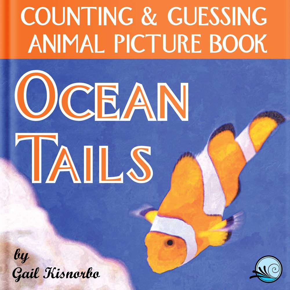 Kid's Picture Books Ocean Tails Counting and Guessing Animal Picture