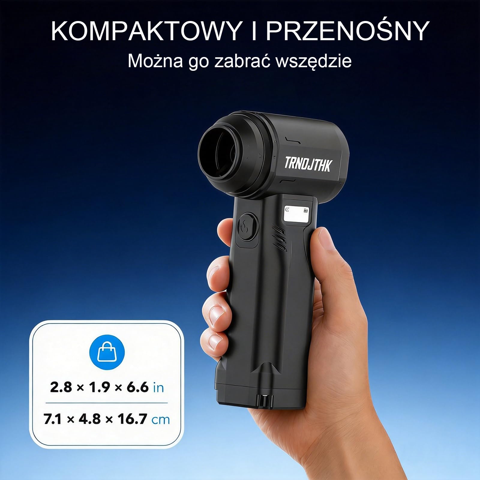 Elektryczna dmuchawa powietrzna, 150 000 obr./min,4 dysze, do czyszczenia komputera, klawiatury, samochodu i domu, 10-biegowa regulowana