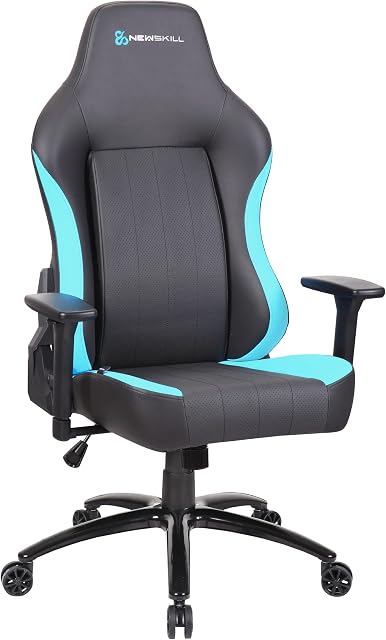 Newskill Akeron Professional Gaming Chair with Reinforced Steel Frame (Swing System, 180 Degree Recline, 3D Armrests) - Blue 1 , NS-CH-AKERON-BLUE