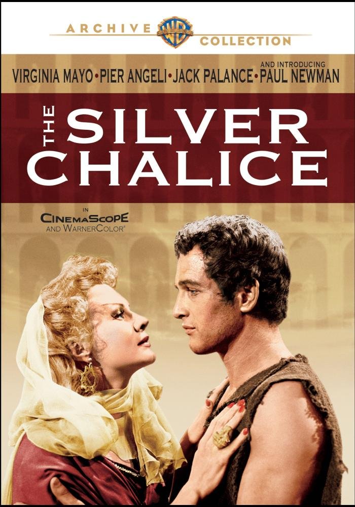 Discos de cine clásico como The Silver Chalice DVD USA para completar colecciones privadas