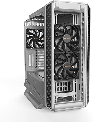 Miniatura 5 de be quiet! Silent Base 802 ATX Midi Tower Funda de PC  3 alas puras preinstaladas 2 ventiladores  Aislamiento de sonido  Blanco  BG040