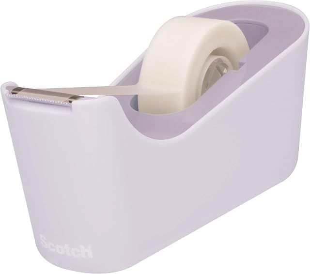 Table Dispenser C18 Scotch Magic Adhesive Tape 1 roll 19x33 Lavender
