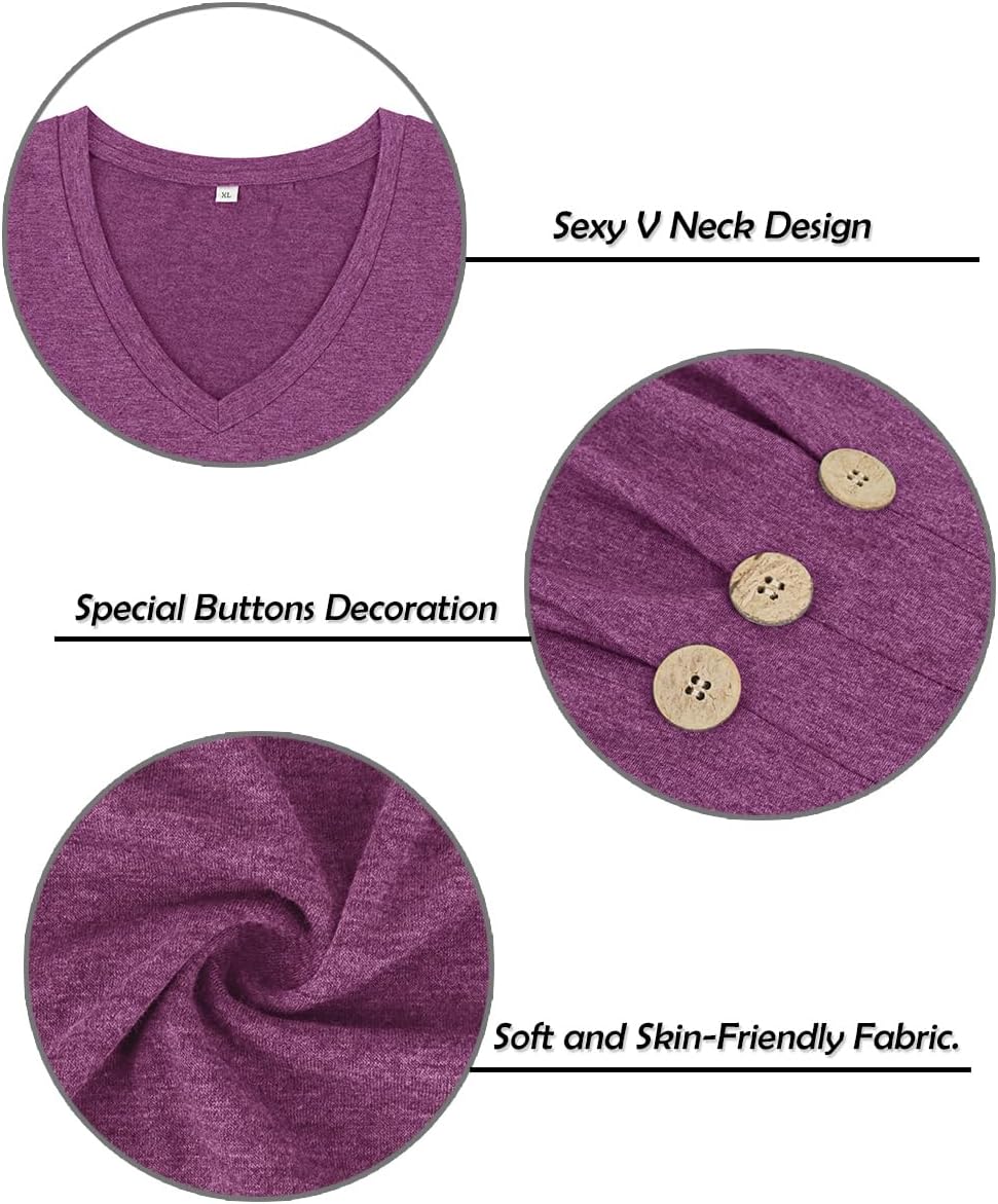 TIYOMI Plus Size T Shirt for Women Short Sleeve Basic Casual Classic Tops Summer Blouse XL-5XL 14-28 - Image 2