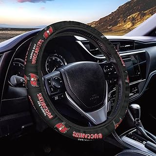 ALTMSTE Steering Wheel Cover for car SUV Truck,Universal Fit 14-15 Inch for Most for Car Accessories for Sports Fans. (for HD)