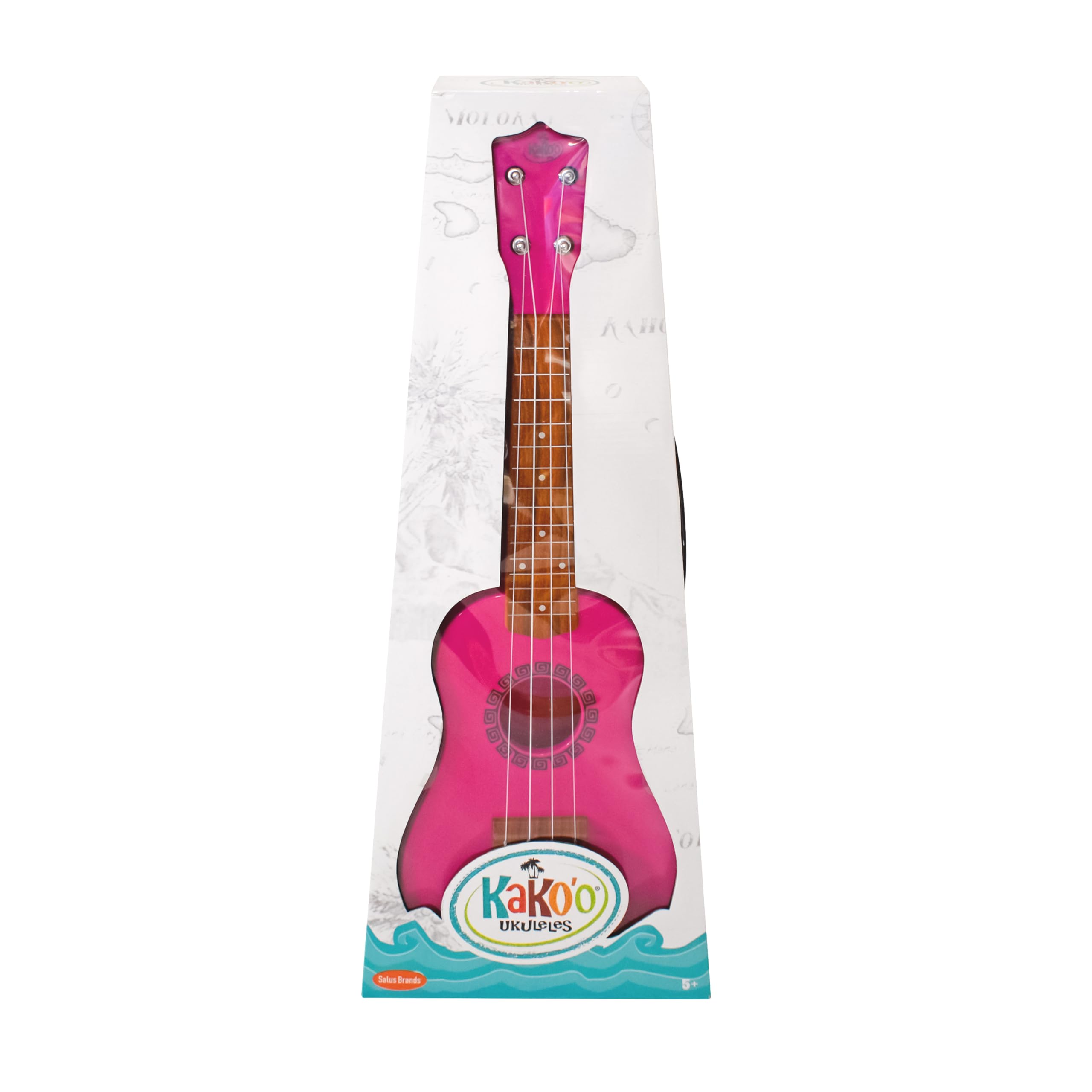 KaKo'o Ukulelen – Hibiskus Pink Solid Pack