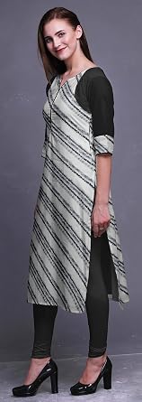 Bimba Cotton Straight Tunic Dresses for Women Printed Kurti Summer Wear Kurta