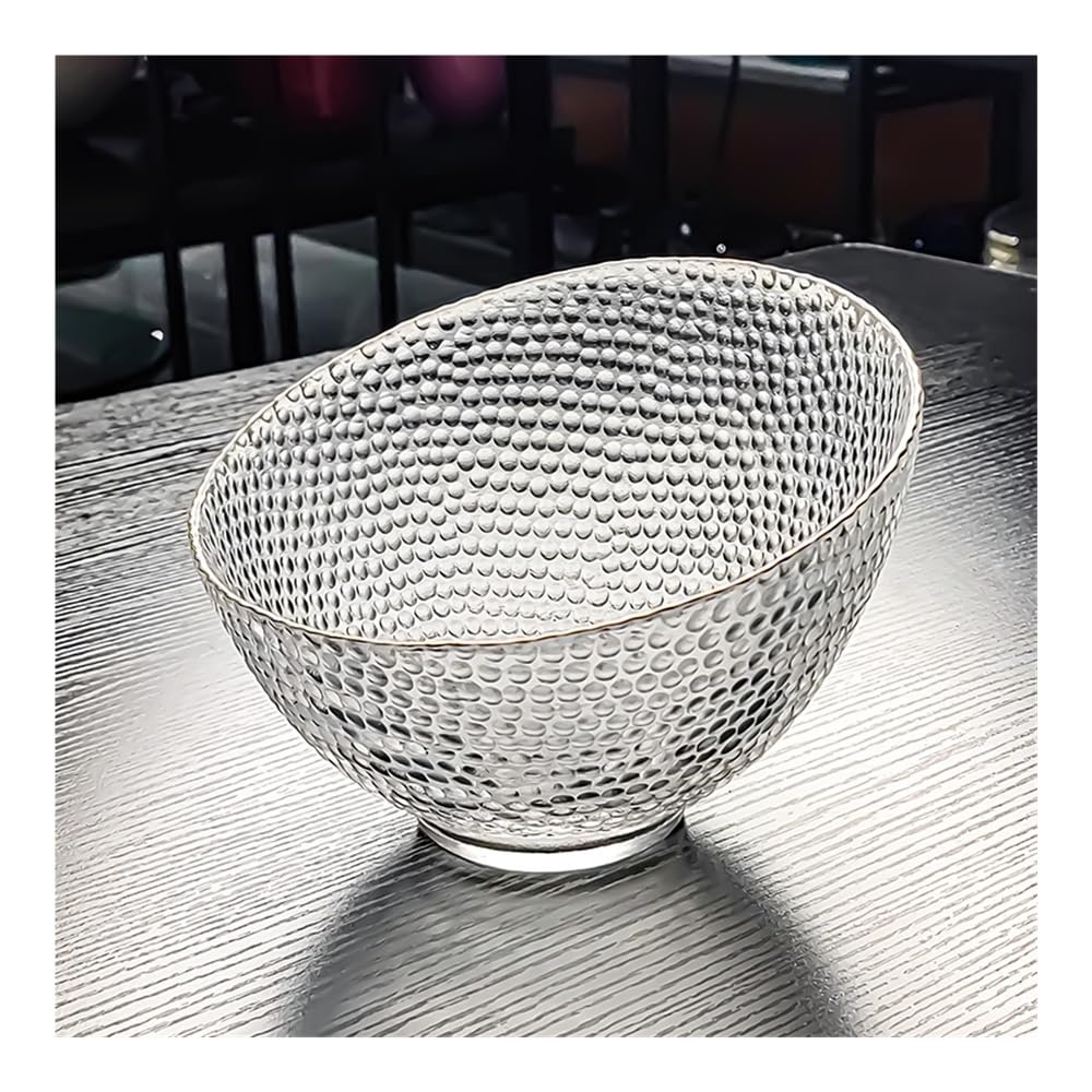 Taca na przekąski owocowe Crystal Glass Beveled Fruit Plate Snacks Dried Fruit Plate Delicate Salad Buffet Bowl Dekoracja domu
