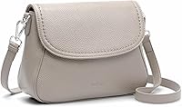 Befen Genuine Leather RFID Blocking Crossbody Bag for Women - Small Saddle Flap Purse, Secure Everyday Carry