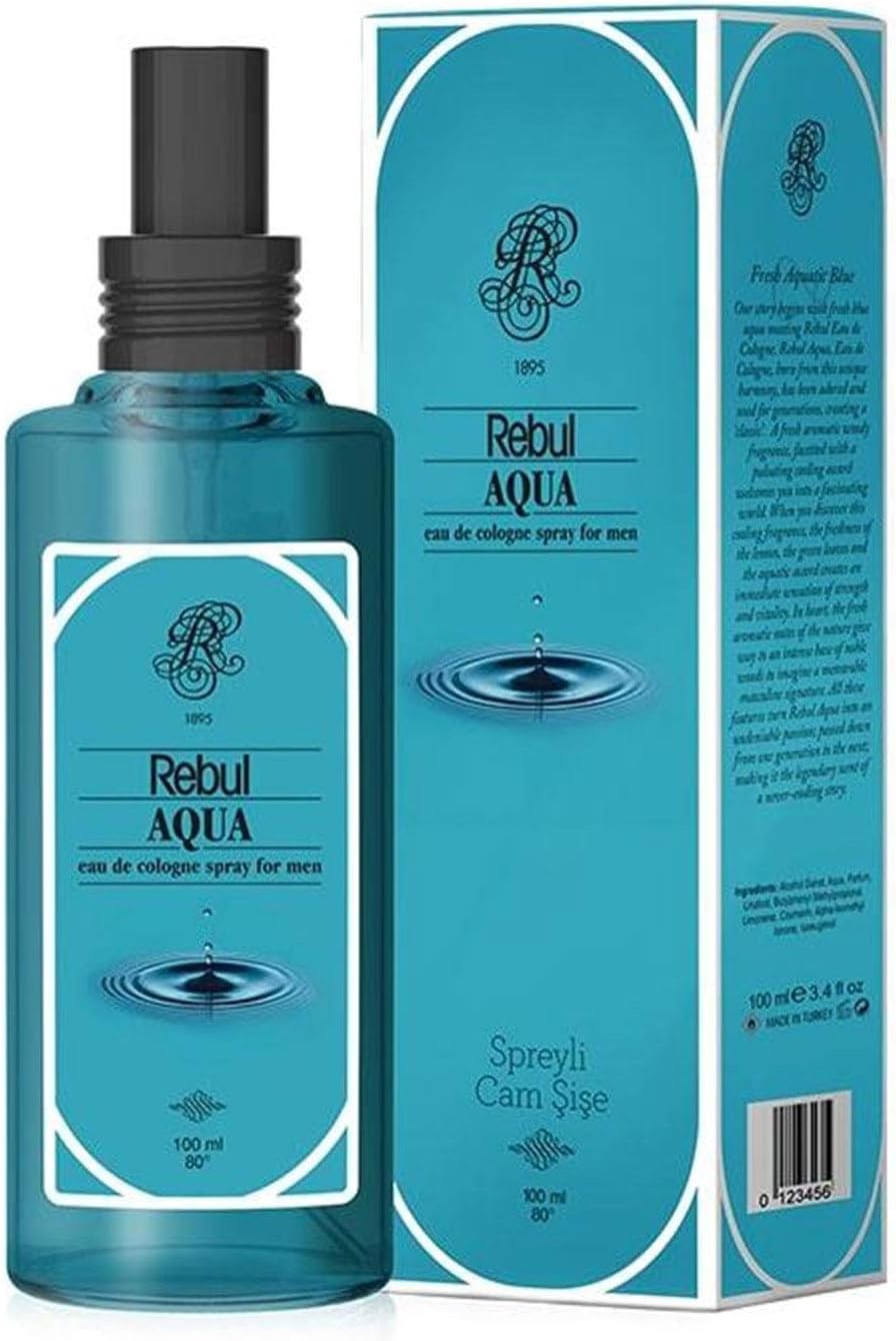 Rebul - Eau de cologne - 100ml Sprey (Aqua)