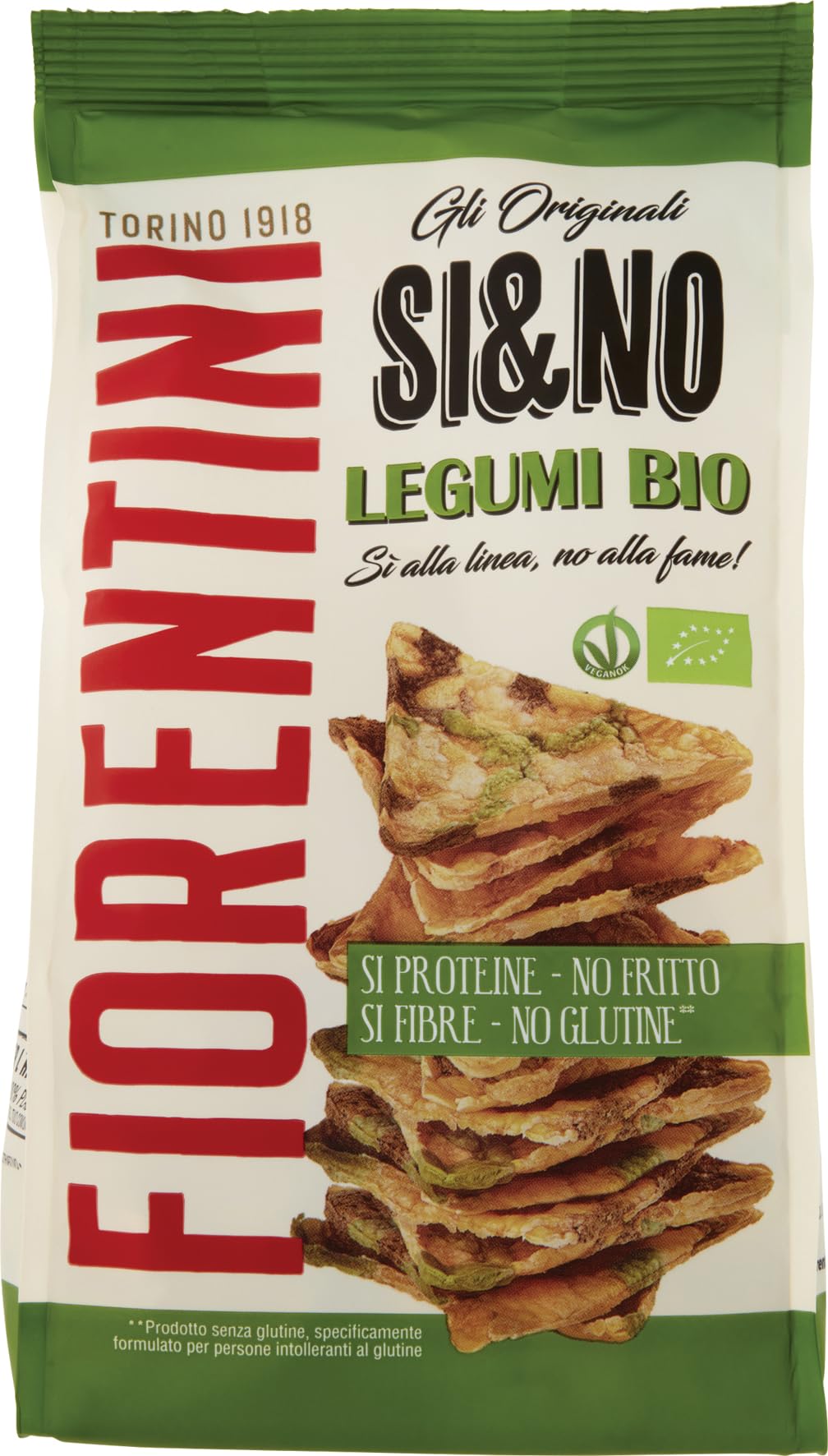 Fiorentini Triangoli di Mais con Legumi da Agricoltura Biologica, 12 x 80g