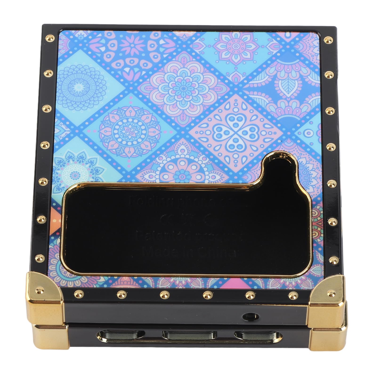Cocoarm Custodia Telefono Pieghevole, TPU PC Antiscivolo Design Colorato