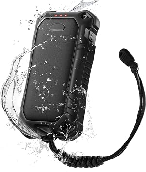 OCOOPA IP56 Waterproof Hand Warmers Rechargeable 10000mAh, Extra Heat Mode,16hrs Heat, Handwarmer with Torchlight, PD & QC Electric Hand Warmer, Winter Outdoor Gifts for Men Hunting Camping Hiking