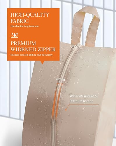 Miniatura 6 de HOTOR Cubos de embalaje para maletas, 6 piezas, cubos de embalaje ligeros para viajes, juego de bolsas organizadoras de maleta de primera calidad