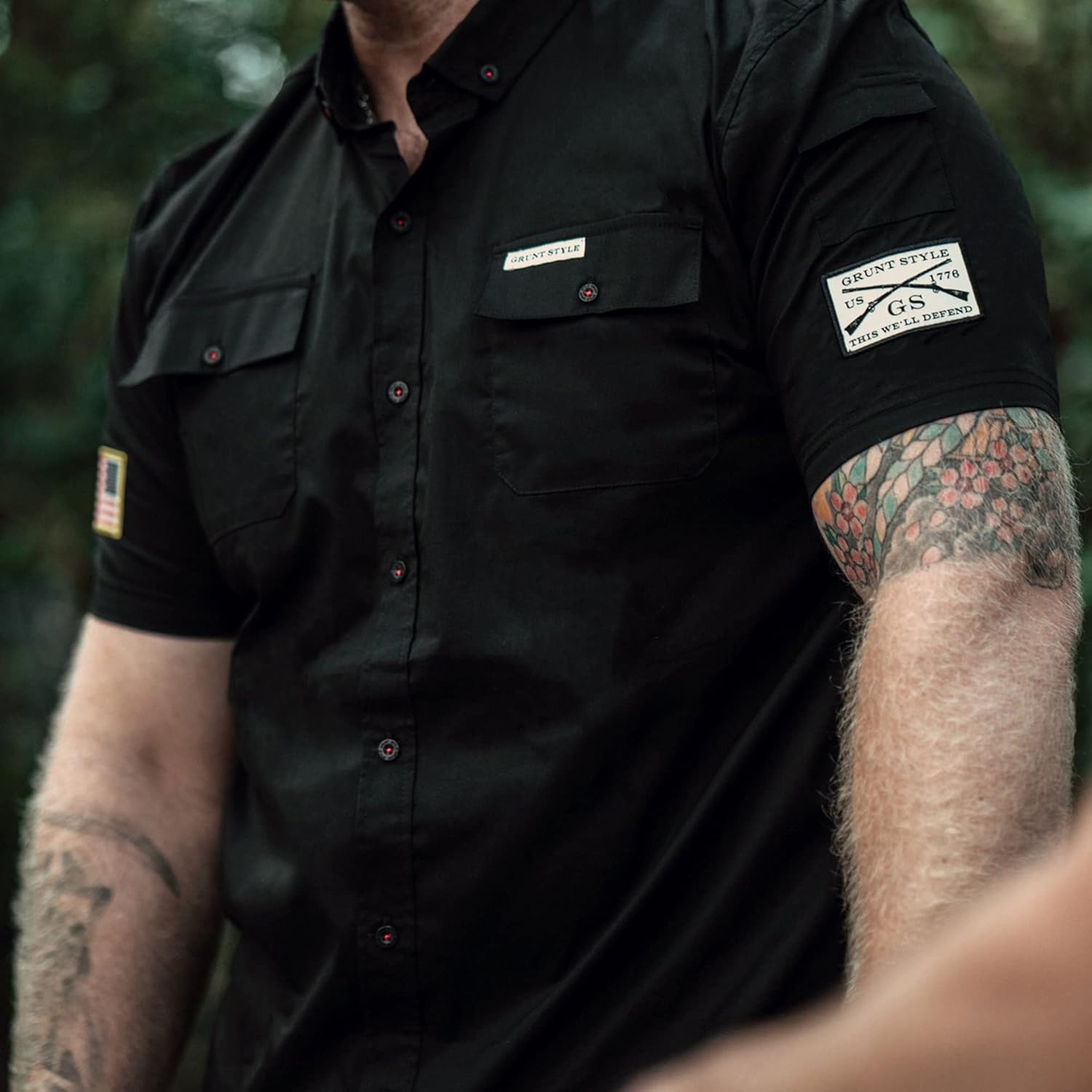 Grunt Style Men's Garage Button Down - Image 6