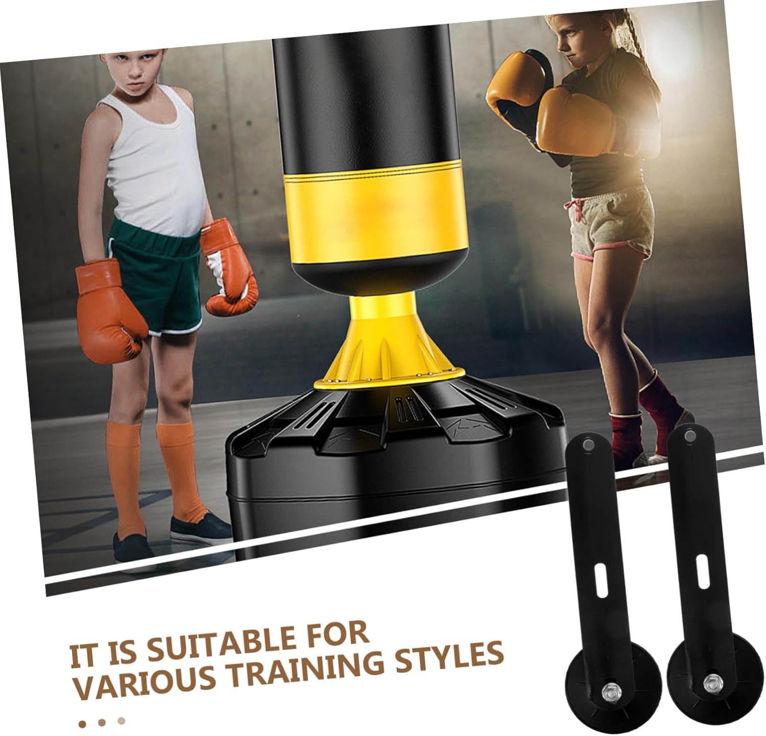 Boxing Bag Extended Legs Set of Stable Parts for Standing Retractable Legs