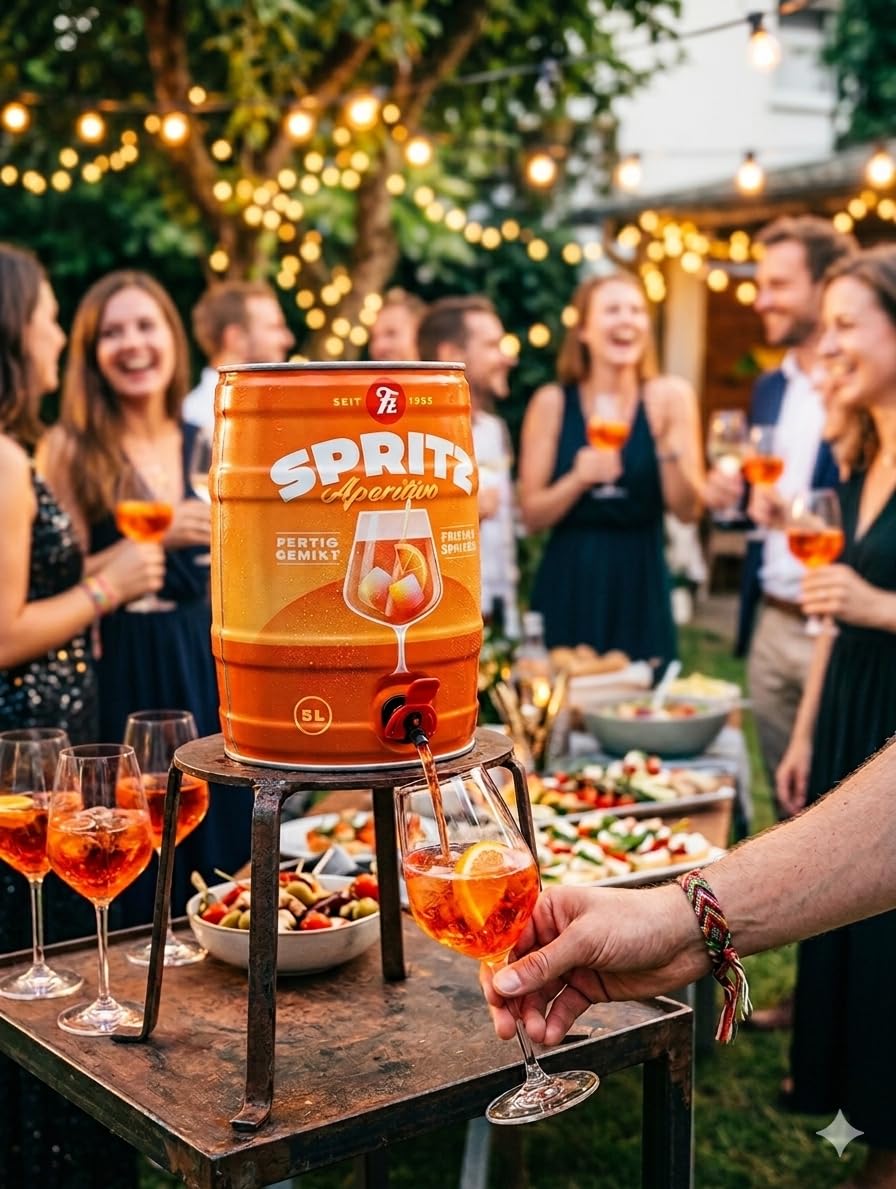 FZ - Spritz Aperitivo, 5 Liter Dose, 10,2% vol., Fertig gemixt.