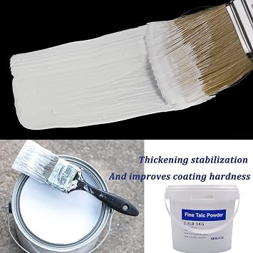 5.5 LBS Super Purity Talcum Powder, Extremely Fine Talc for Chalk Painting, Multiple Purpose Talcum Powder Unscented with Excellent Lubrication, for Bike and Auto Tire Repairing