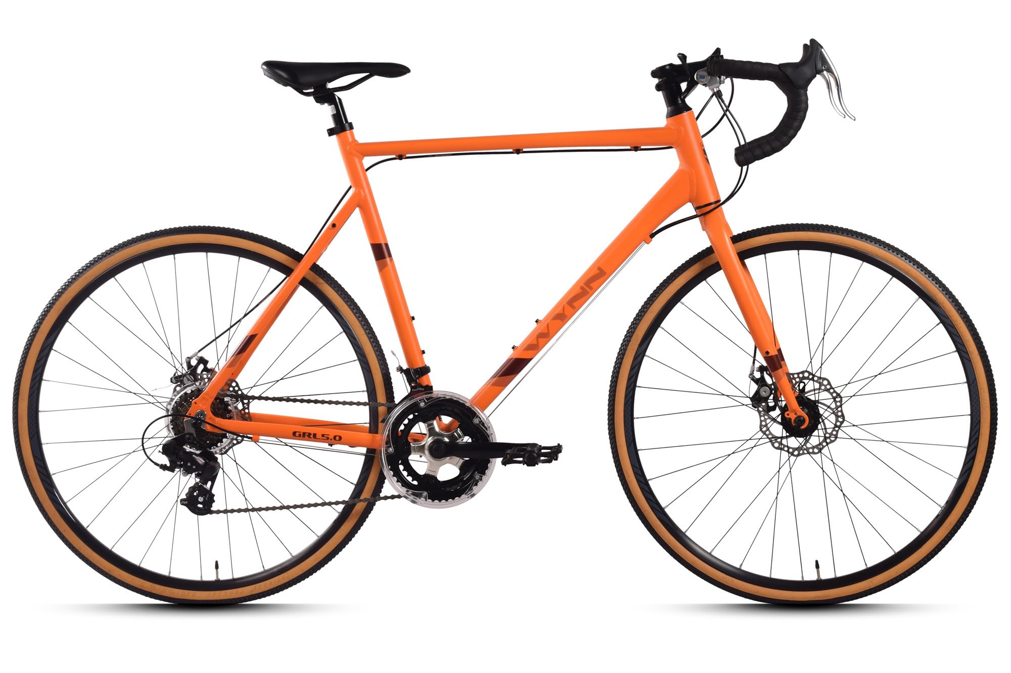 rahmenhöhe gravel bike WYNN Gravelbike 28 Zoll GRL5.0 orange 54 cm Damen Herren 14 Gänge Sport & Freizeit Größe:S/M (45cm) High Rigidity Planetary Gear Sprinter Van
