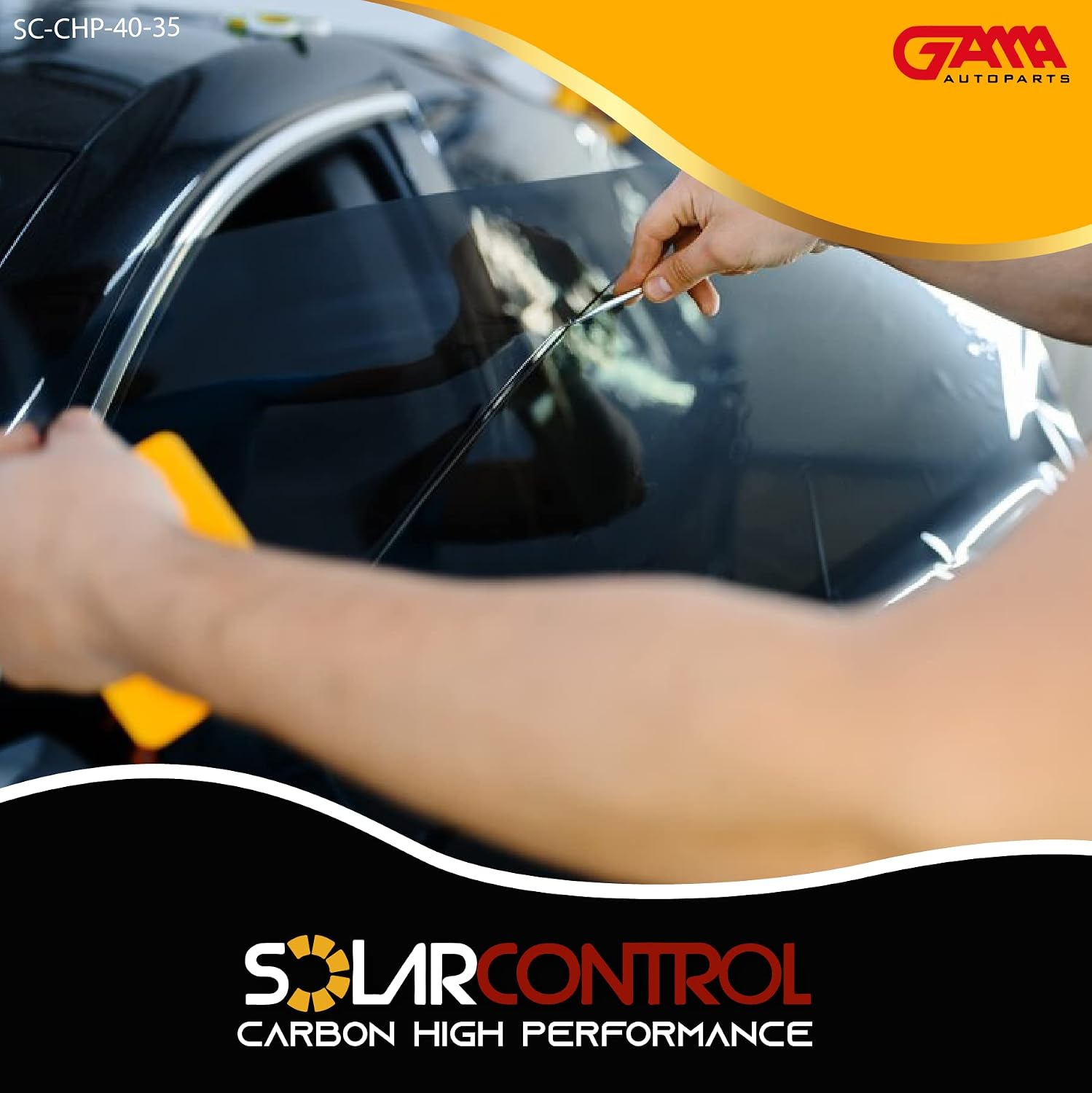 SOLARCONTROL Window Tint Car Film 2PLY 100% UV Rejection 40" X 100FT Ceramic Carbon Pro Roll Universal Fit Privacy UV Sun Block and Scratch Resistant