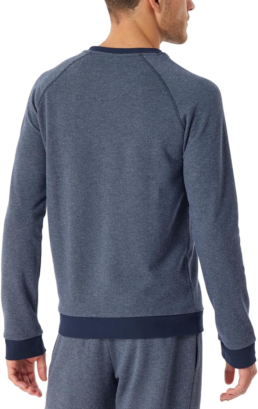 Chemise De Nuit Longue Pour Homme Schiesser - Matière Fine Et Confortable - Taille Standard - Pour Un Sommeil Agréable