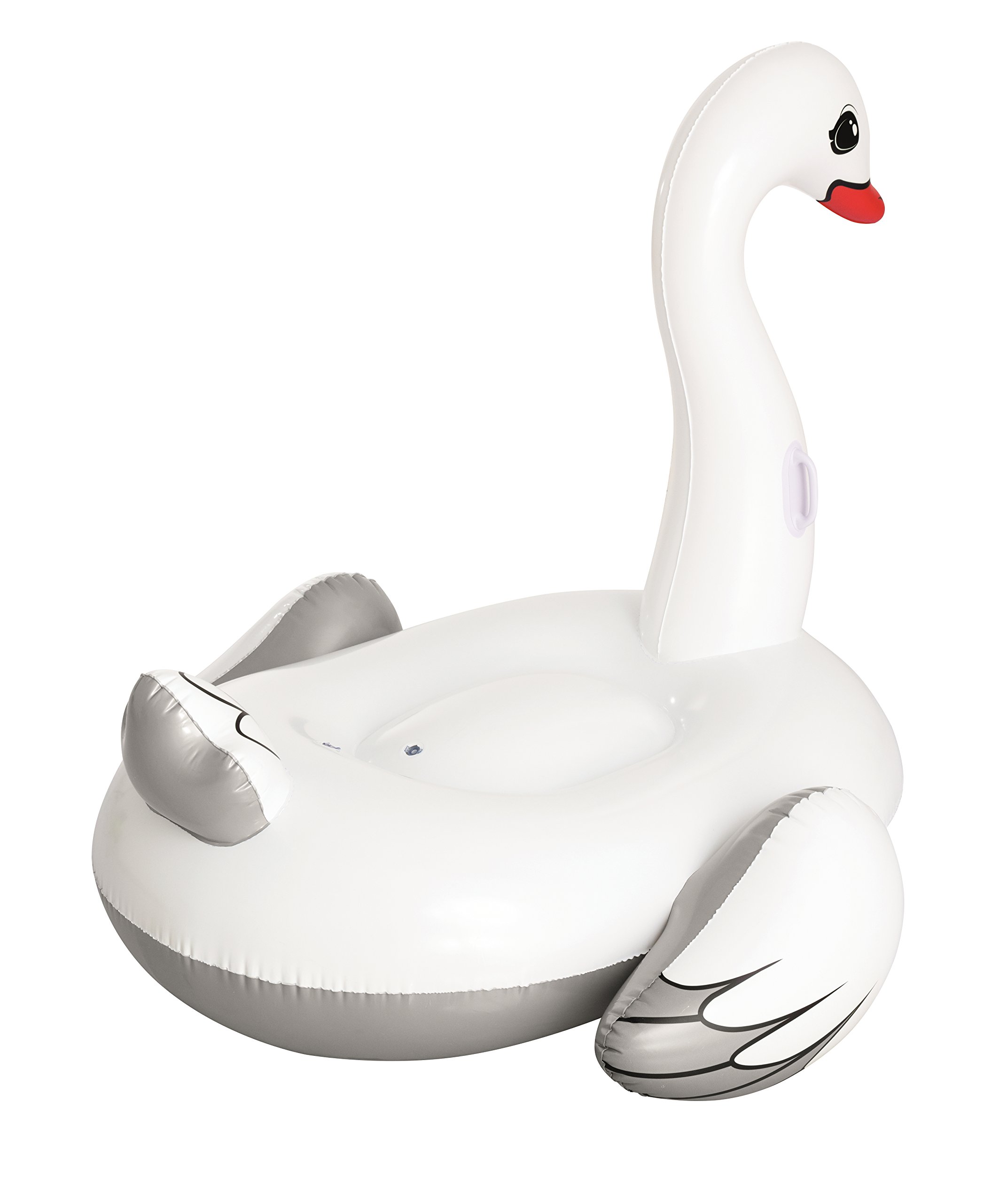Bestway 4111 Supersized Swan Rider pływający zwierzak, 196 x 174 cm