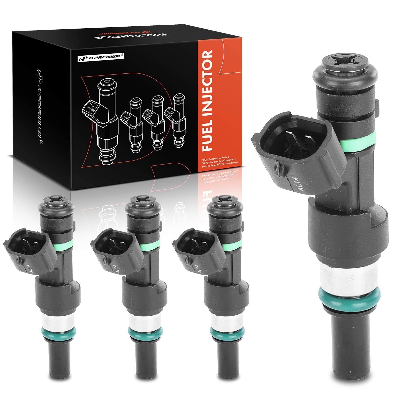 Injecteur Carburant Pour Nissan Versa 1.6L 2009-2012 - Lot De 4, Référence 16600-ED000, FBY1160