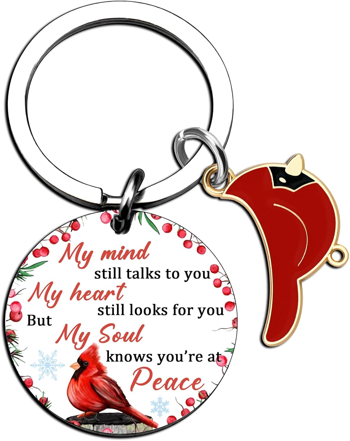 Cardinal Gifts For Women Condolences Sympathy Gift For Loss Of Loved One Grief Gifts For Women Remembrance Bereavement Gift Idea Funeral Memorial Keychain For A Mother Father Family