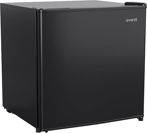 Avanti - Refrigerador mini compacto para casa, oficina o dormitorio, cuenta con puerta reversible única, estante removible, descongelamiento manual