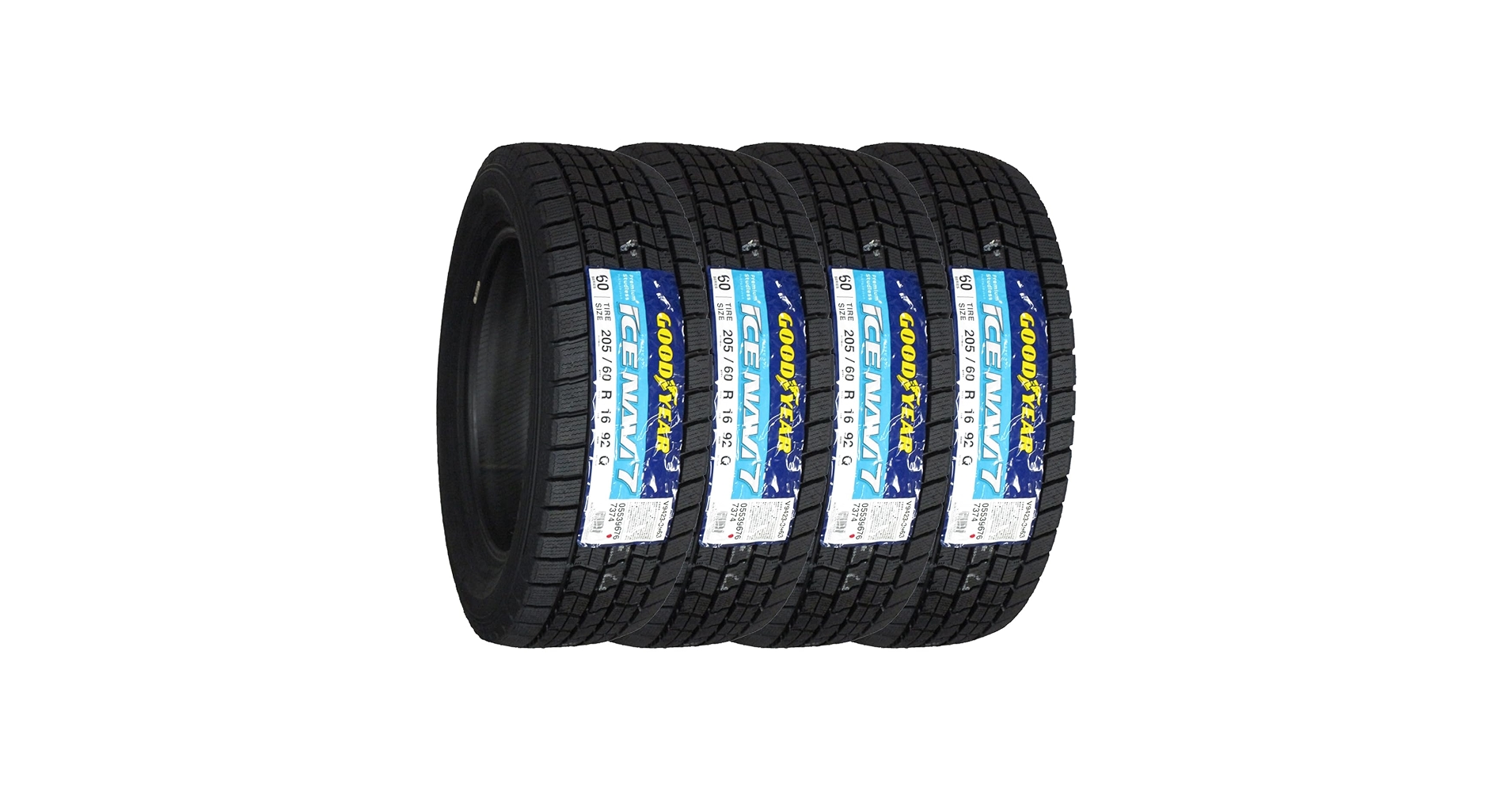GY アイスナビ6 205/60R16 19年製 4本セット Amazon.co.jp: 205/60R16 92Q グッドイヤー アイスナビ セブン