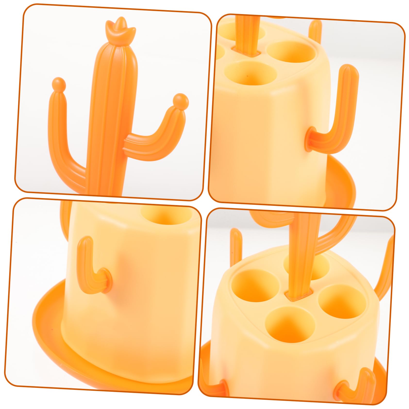 Kisangel 3 Pièces Étendoir à Biberons Rack De Séchage pour Les Bouteilles De Bébé Première Titulaire Rack De Séchage pour Bébé Séchoir à Bouteilles De Lait Mignon PP